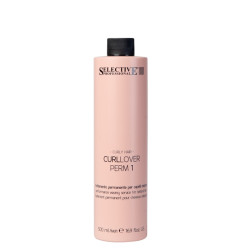 Къдрин за нормална и тънка коса „1“ Selective Professional  Curllover Perm 500ml