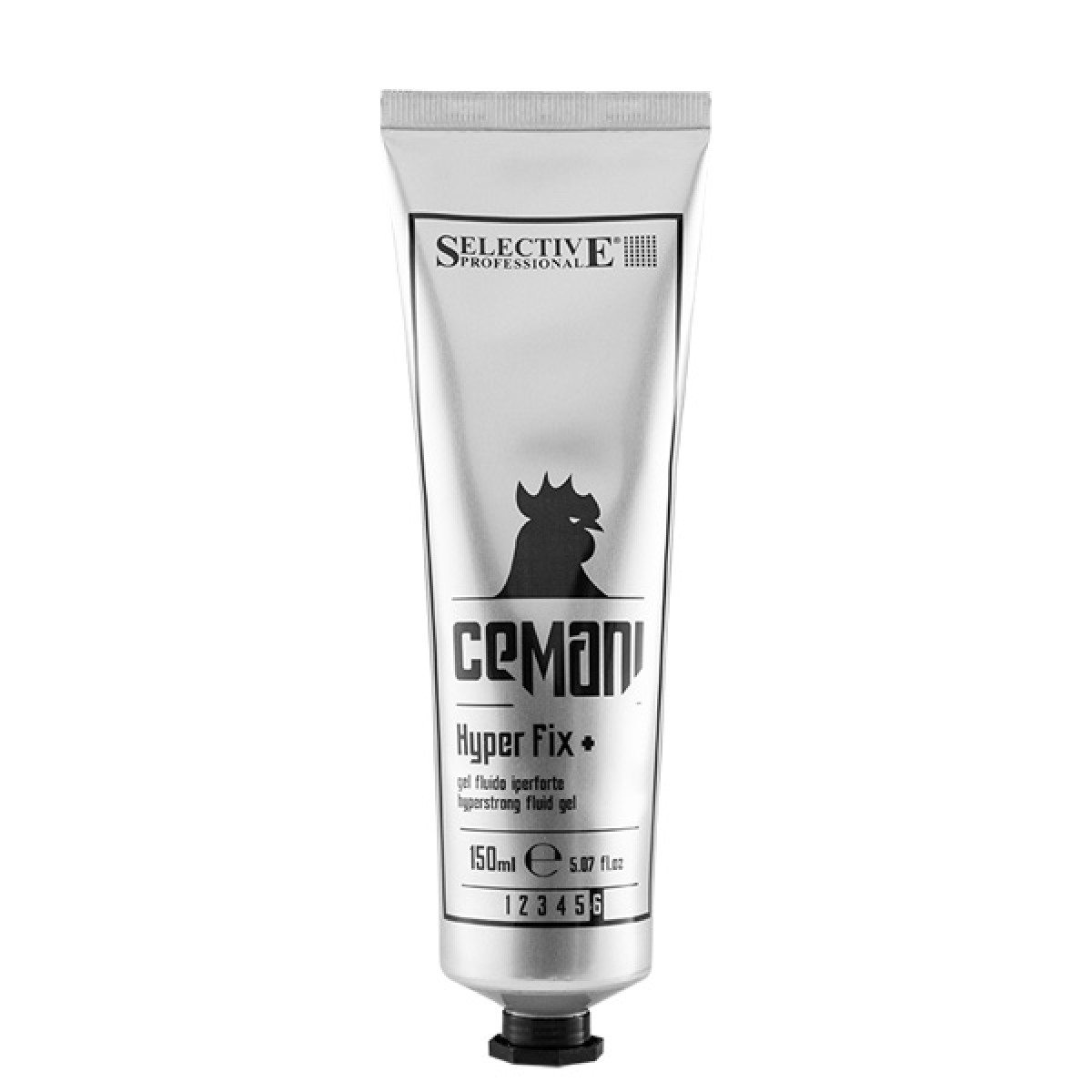 Гел-флуид с мокър ефект и супер силна фиксация Selective Professional Cemani Hyper Fix 150ml