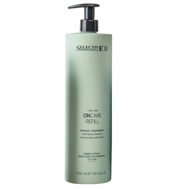 Шампоан за обем и плътност Selective On Care Refill Shampoo 1000ml 