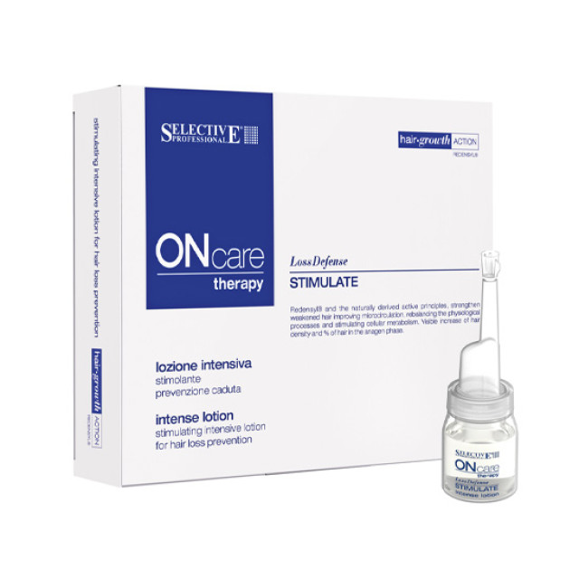 Стимулиращ интензивен лосион против косопад Selective Professional  ONcare Therapy Loss Defense Stimulate Intense Lotion 8x8ml