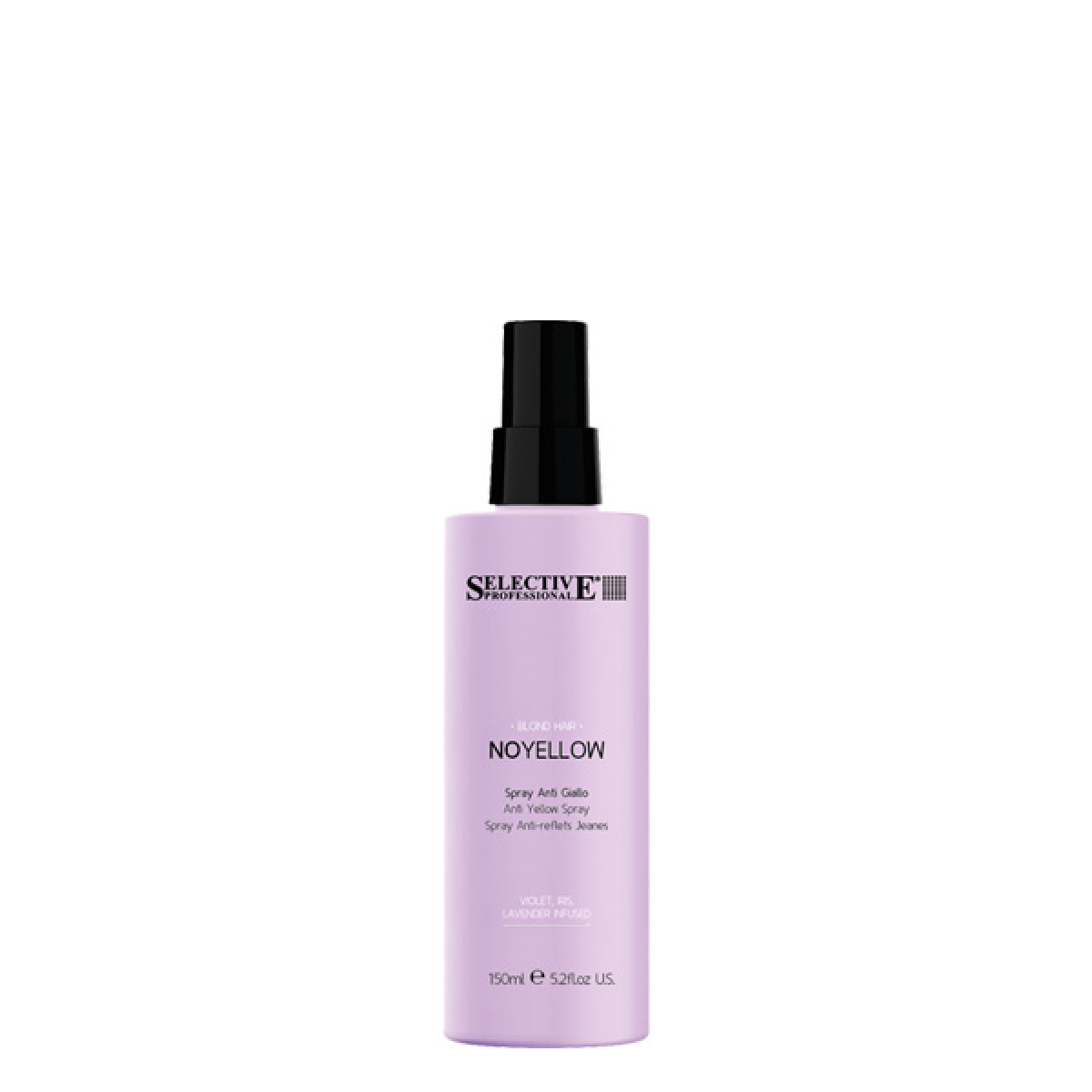 Матиращ спрей за неутрализиране на жълти оттенъци Selective Professional No Yellow Spray 150ml