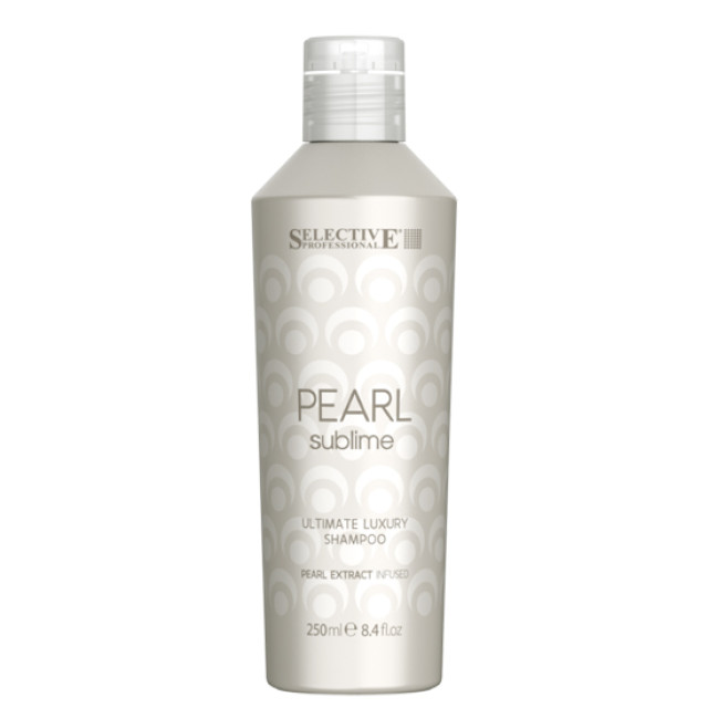 Шампоан за луксозен блясък на руса коса Selective Professional Pearl Sublime Ultimate Luxury Shampoo 250ml