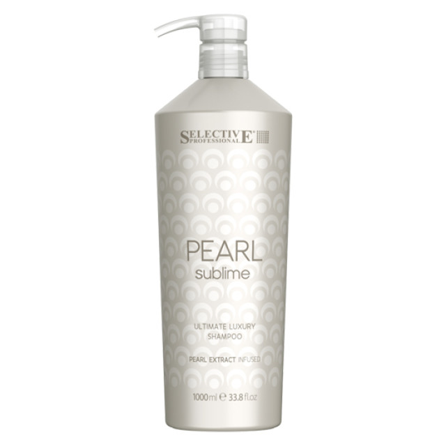Шампоан за луксозен блясък на руса коса Selective Professional Pearl Sublime Ultimate Luxury Shampoo 1000ml