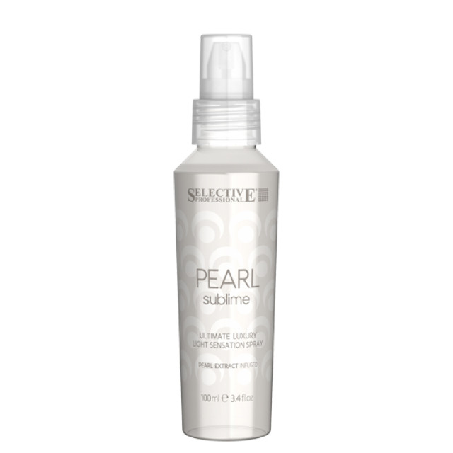 Спрей за луксозен блясък на руса коса Selective Professional Pearl Sublime Ultimate Luxury Light Sensation Spray 100ml