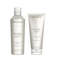 Комплект за луксозен блясък на руса коса Selective Professional Pearl Sublime Ultimate Luxury 2x250ml