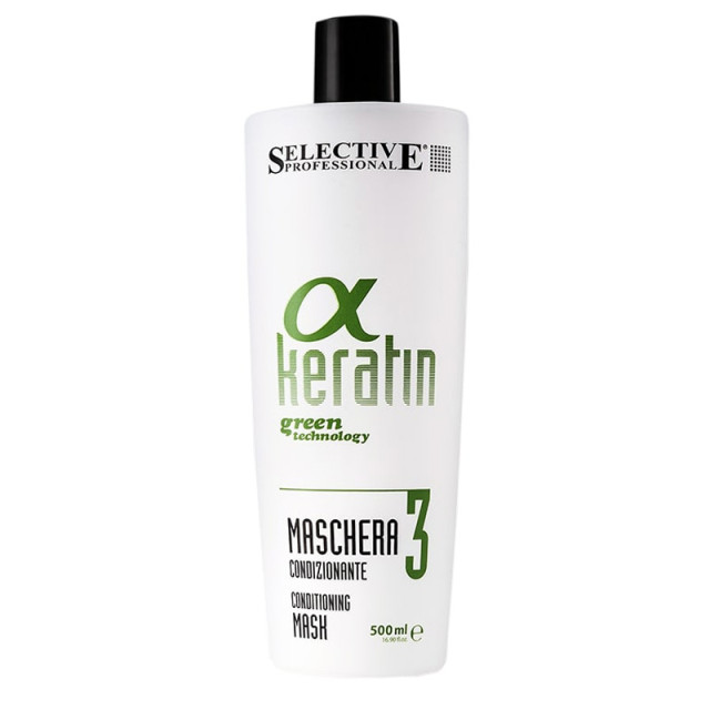 Подхранваща маска с кератин Selective α-Keratine Conditioning Mask 500ml 