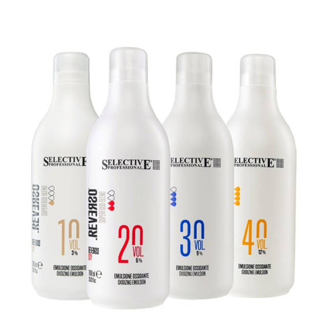 Кремообразен оксидант Selective Professional REVERSO HAIR COLOR OXY 1000ml
