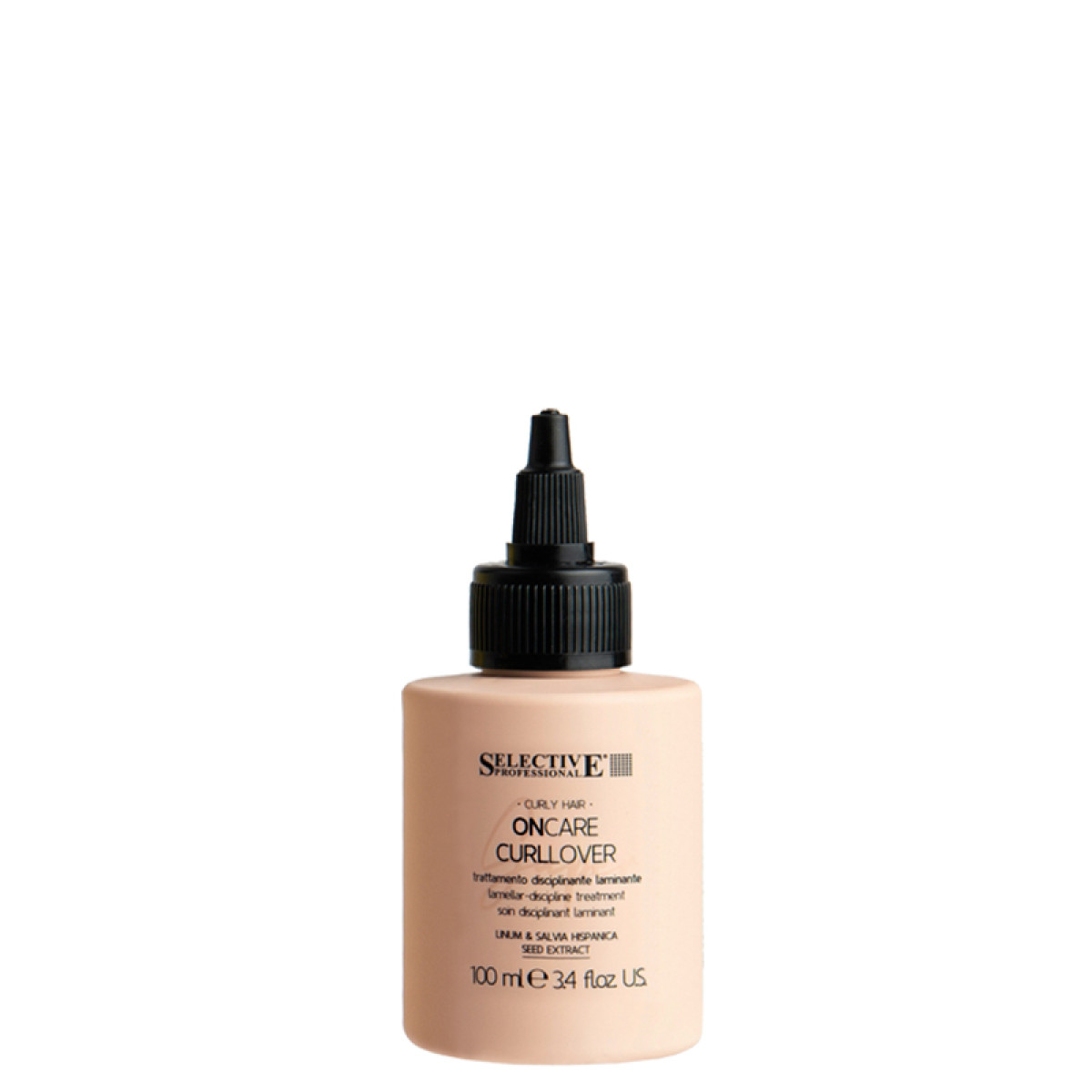 Ламинираща дисциплинираща терапия за къдрава коса  Selective On Care Super CURLLOVER Lamellar Treatment 100ml 