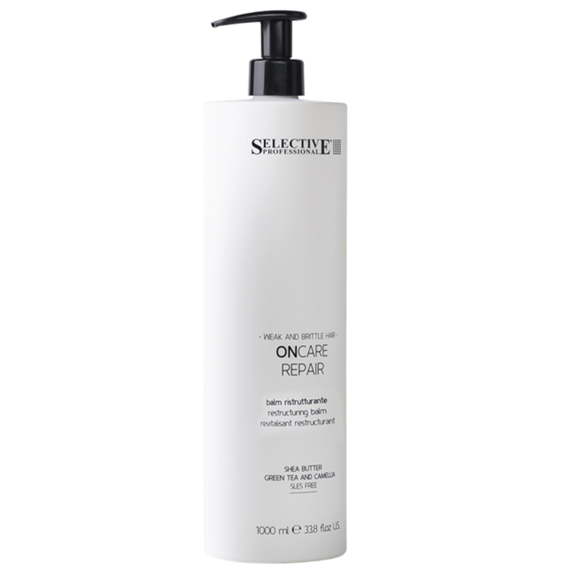 Възстановяващ балсам за увредена и накъсана коса Selective On Care Repair Conditioner 1000ml 