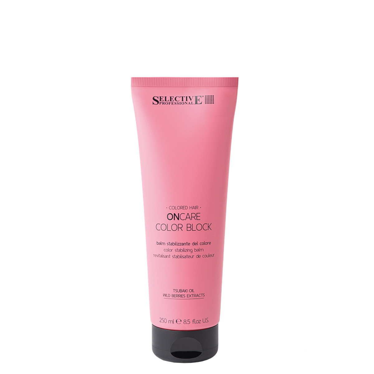 Подхранващ балсам за запазване цвета на боядисаната коса Selective ON Care Color Block Balm 250ml 