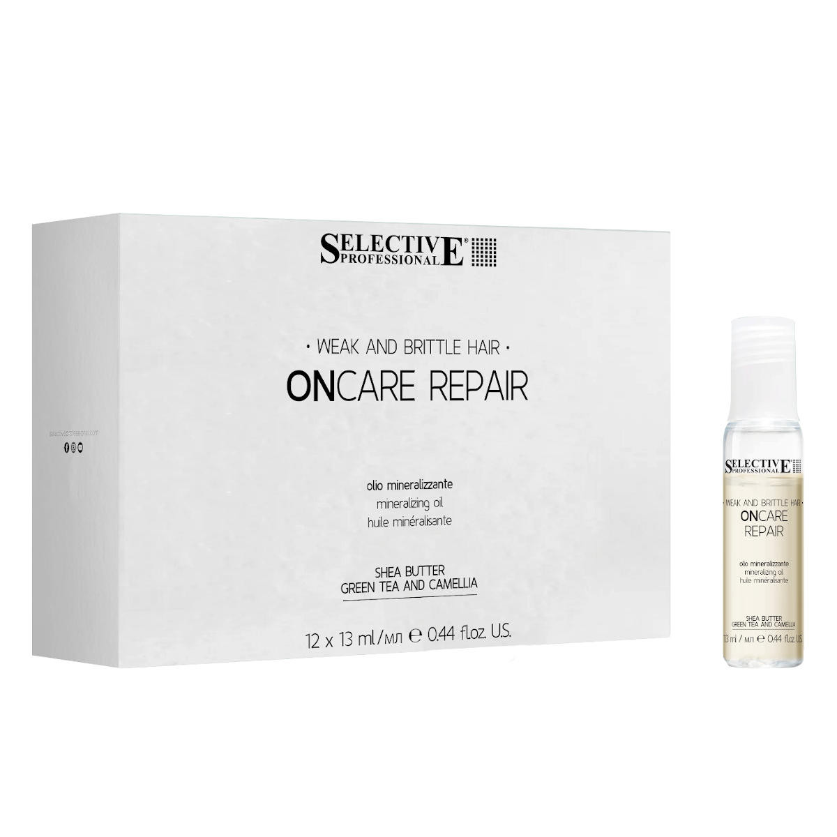 Възстановяващо минерализиращо масло Selective On Care Repair Mineralizer Oil 12x13ml