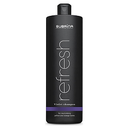 Матиращ шампоан с кератин за руса коса Subrina Professional Violet Shampoo 1000ml Матиращ шампоан с кератин за руса коса Subrina Professional Violet Shampoo 1000ml