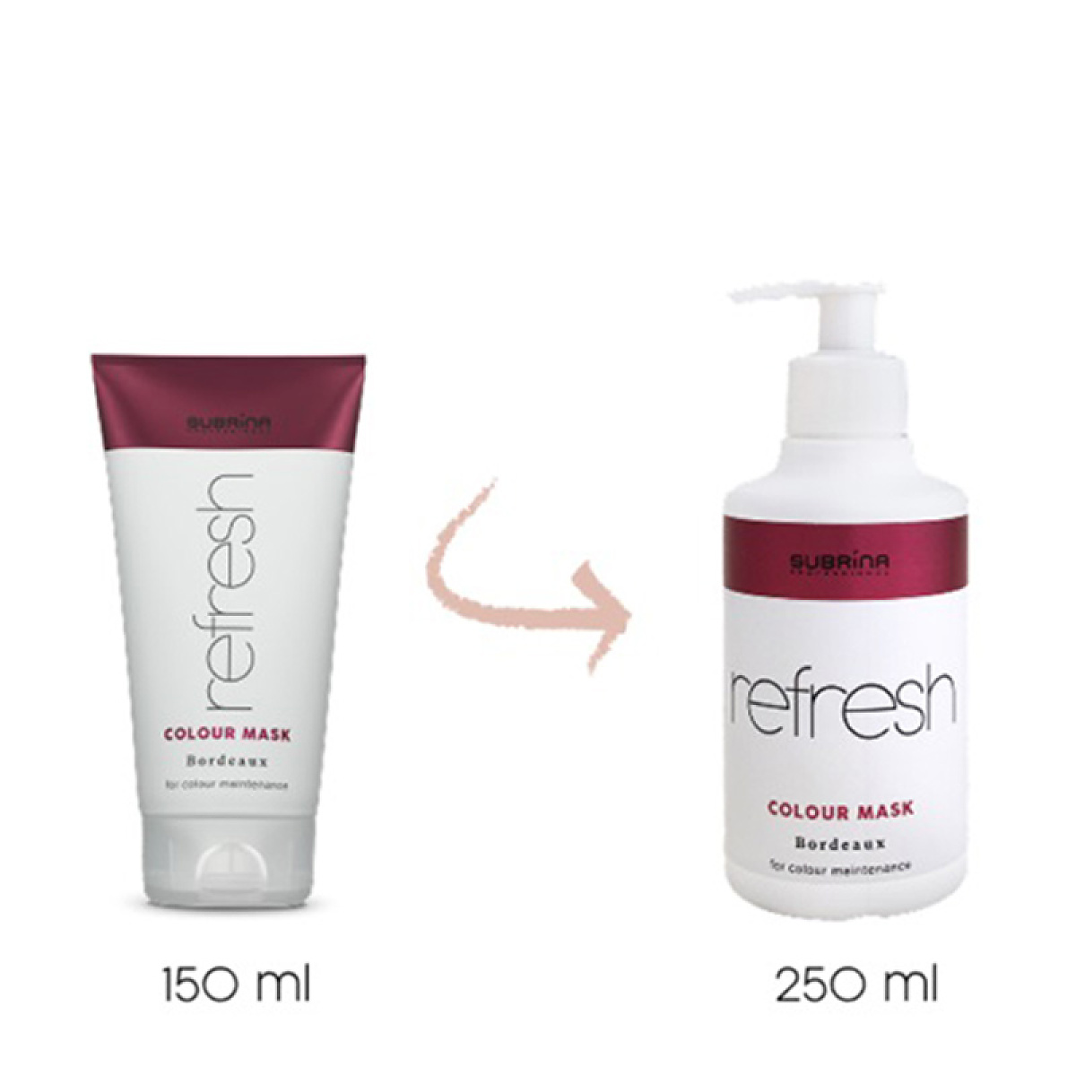 Оцветяваща маска за коса Subrina Professional Refresh Colour Mask 150ml