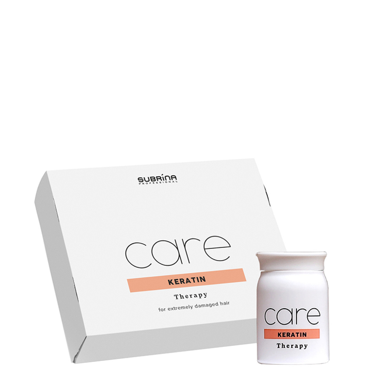 Кератинова терапия за силно увредена коса Subrina Professional Care Keratin Therapy 6x10ml