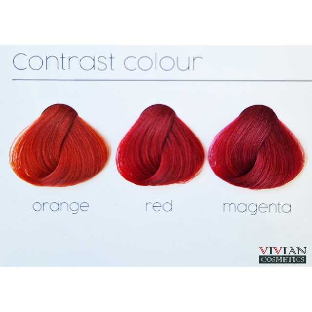 Трайна изсветляваща боя за коса в наситени цветове Subrina Professional Contrast Highlight Colour Cream 60ml