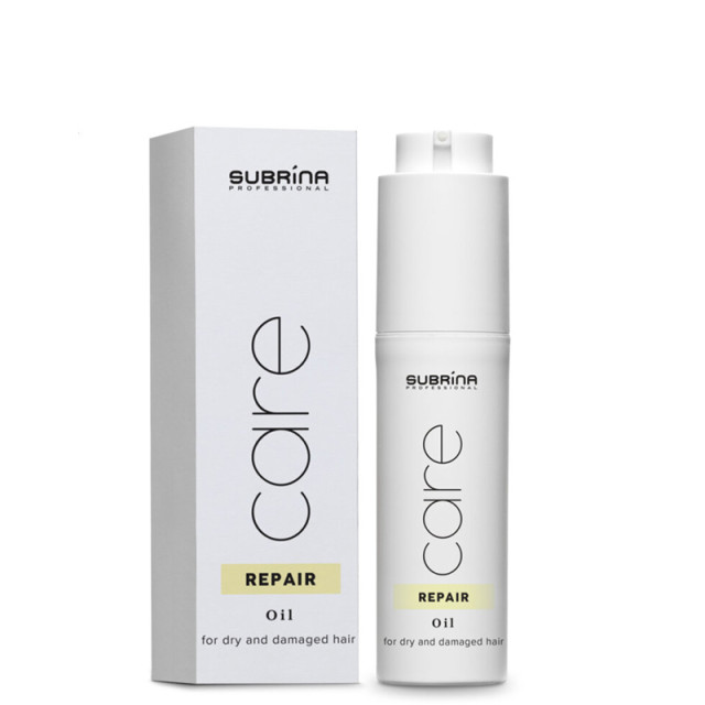 Възстановяващо олио с масло от баобаб за суха и увредена коса Subrina Professional Care Repair Oil 50ml