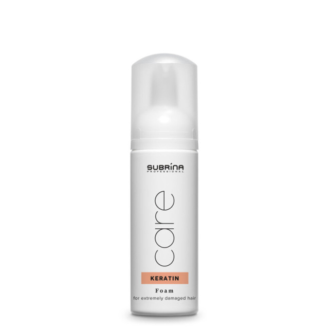 Подхранваща кератинова пяна за силно увредена коса Subrina Professional Care Keratin Foam 150ml