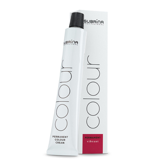 Трайна боя за наситени червени, медни и лилави тонове Subrina Professional Permanent Vibrant Hair Colour Cream 100ml