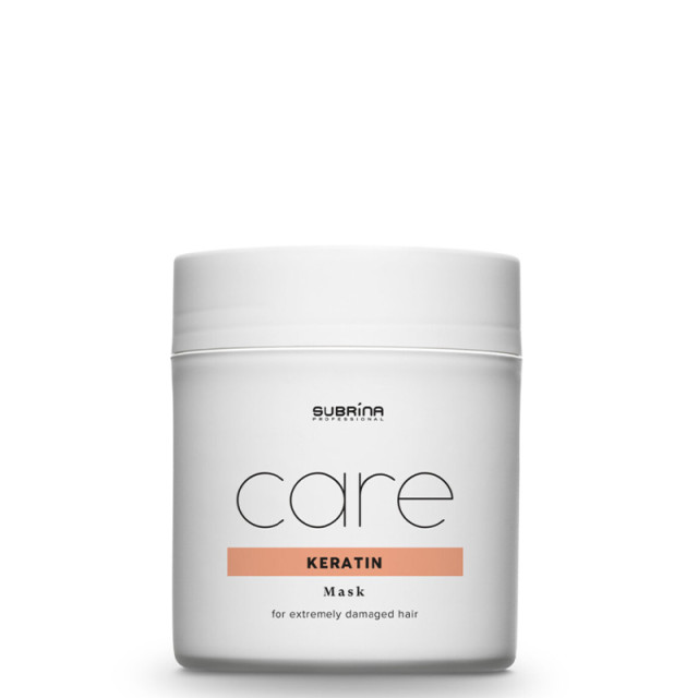 Подхранваща кератинова маска за суха и силно увредена коса Subrina Professional Care Keratin Mask 500ml