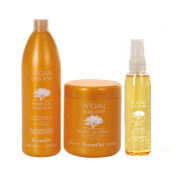 Комплект шампоан, маска и еликсир с арганово масло FarmaVita Argan Sublime Oil 2x1000ml+100ml