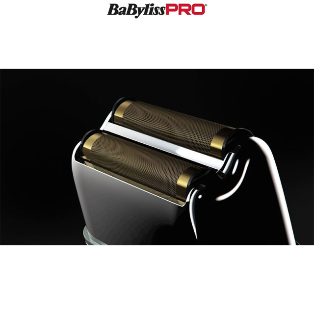 Професионална самобръсначка с двойна глава Babyliss PRO FoilFX02 GUNsteelFX Shaver FXFS2GSE
