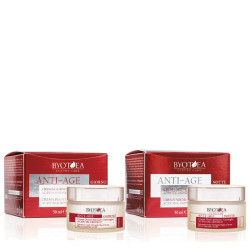 Интензивен комплект дневен и нощен крем против бръчки Byothea Anti-Age 2x50ml