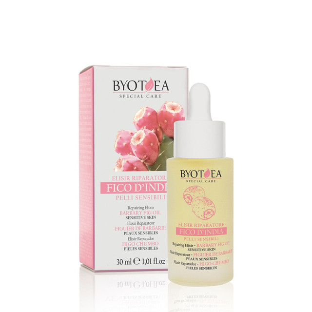Реконструиращ възстановяващ еликсир за чувствителна кожа Byothea Sensitive Skin Fig Oil Repairing Elixir 30ml